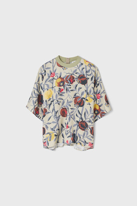 Rodebjer Poppi pomegranate blouse